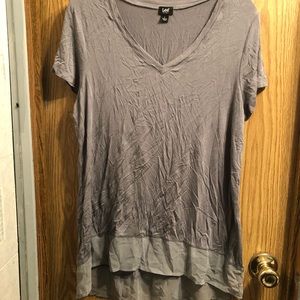 Lee gray soft and sexy fabric with sheer detail